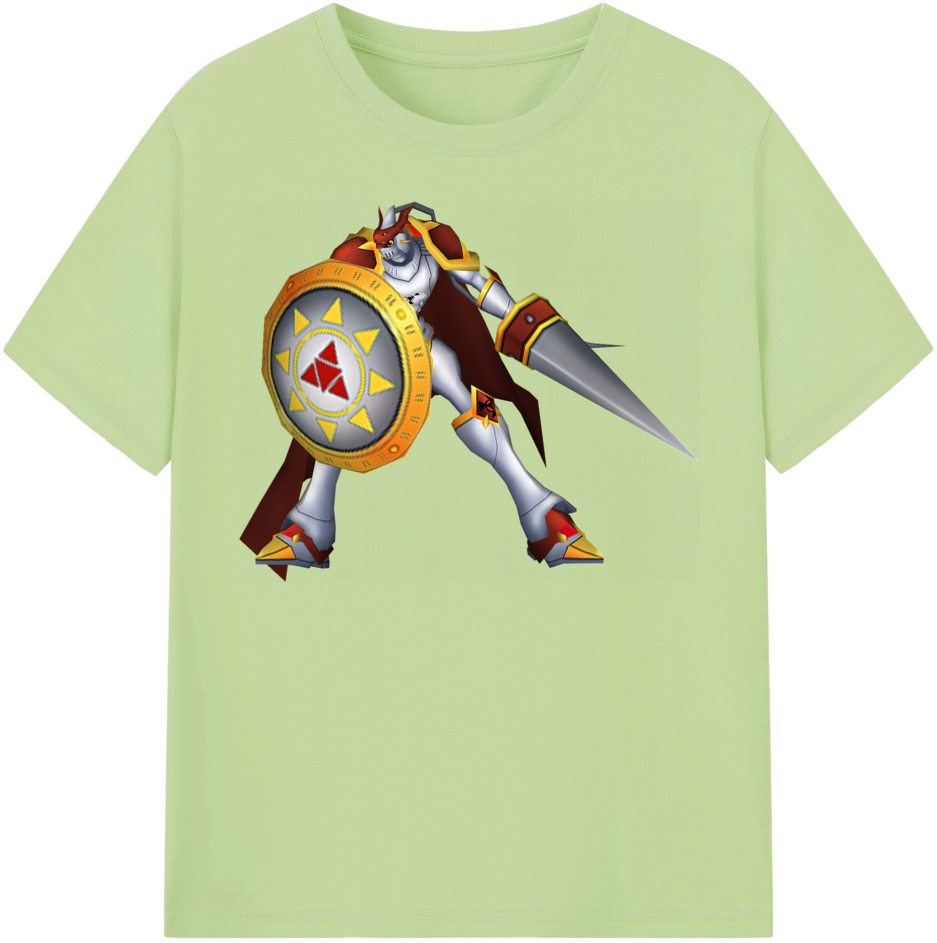 （画像用） Digimon デジタルモンスター/デジモン 綿100％半袖Tシャツ（フロントプリント）